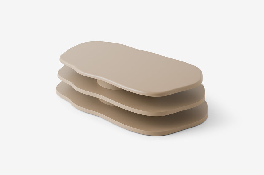 Stolik kawowy ISLAND L — Grey Beige — ujęcie 02