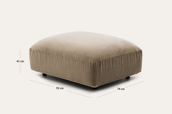 Puf PILLOVE 92 × 74 cm