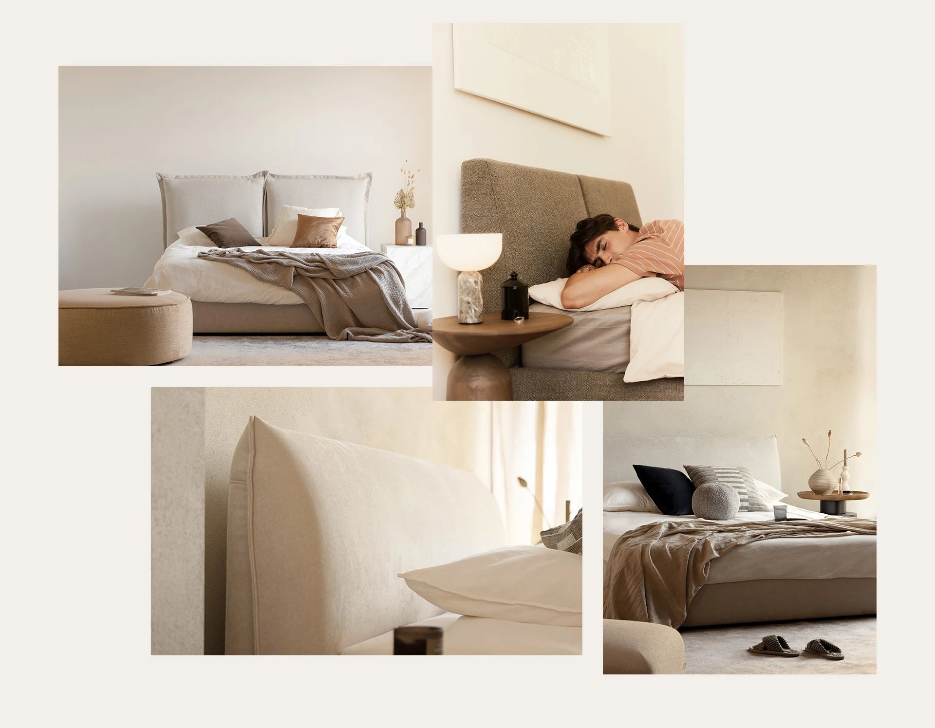 IWC HOME Schlafzimmer-Collage